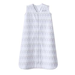 Tickled Babies Halo Sleepsack Wearable Blanket Gray Elephant Stripe - Small