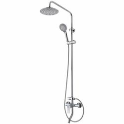Teka Manacor Exposed Showerpipe with Overhead Shower and Spout 84.198.1200