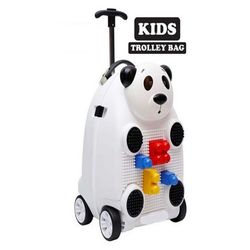 Zoo Panda Luggage with Building block toys