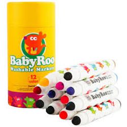 Joan Miro Washable Markers -Baby Roo 12 Colors