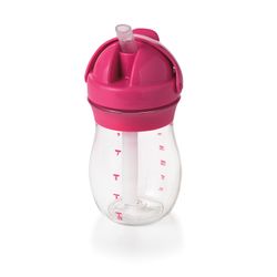 Tickled Babies Oxo Tot Grow Straw Cup 9 Oz - Pink