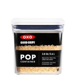Tickled Babies Oxo Pop Container Big Square Short 2.8 Qt.