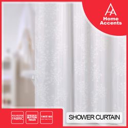 Home Accents HASC 5866 Shower curtain Snowflakes