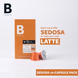 B Coffee Co. Sedosa Latte - 10 capsules pack