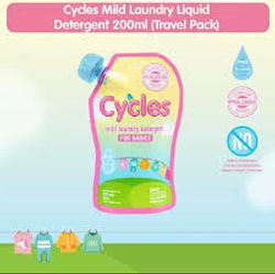 Cycles Mild Laundry Detergent for Babies 200 ml liquid