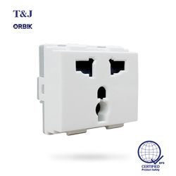 10Pcs T&J ORBIK W8318 Universal Outlet