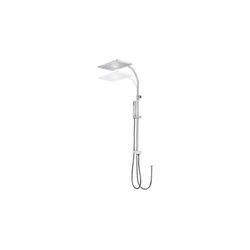 Teka Universe Cuadro Pro Showerpipe with Overhead Shower and Handshower 79.002.7400