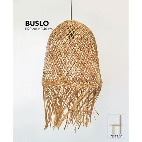 Buslo Rattan Pendant Light