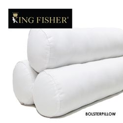 Kingfisher Bolster Pillow White 8"x44"