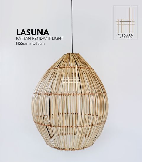 Lasuna Rattan Pendant Light