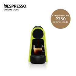 Nespresso® Essenza Mini Lime Green with Complimentary Welcome Coffee Set