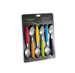 Scanpan Table Spoon Set (6 Colors) - Spectrum