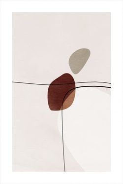 LINES AND SHAPE NO. 4 POSTER 11x15"
