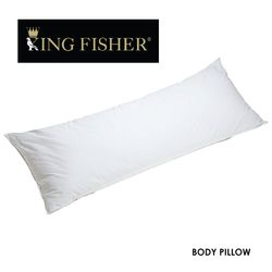 Kingfisher Body Pillow White 20"x58"
