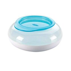 Tickled Babies Oxo Tot Snack Disk With Snap On Lid - Aqua