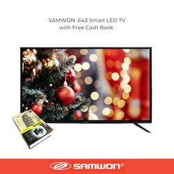 Samwon SW-E43Smart 43" Full HD 1080p Smart LED TV with FREE Wall Bracket and Cash Box