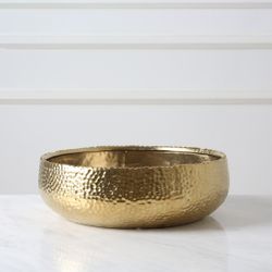 Gold Ceramic Bowl Small LA-1926