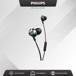 Philips PRO6305BK In-Ear Headphones with Mic