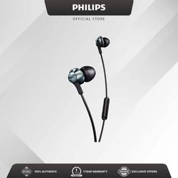 Philips PRO6105BK In-Ear Headphones with Mic