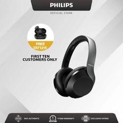 Philips TAPH805BK Hi-Res Audio Wireless Over-Ear Headphone