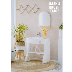 Wash and Brush Table