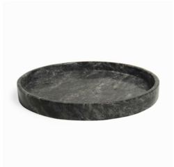 Engraved Marble Round Tray (PRE ORDER)