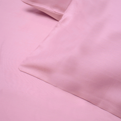Hotelliving Flat Sheet 100% Organic Cotton 300 Thread Count Double Pink