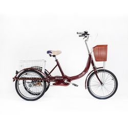 3 Wheel Bike with Basket Compartment