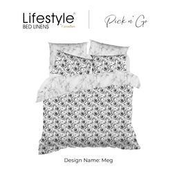 Lifestyle Pick N Go Design: Brooke/Claire/Meg/Olive- 3pc Sheet Set Queen