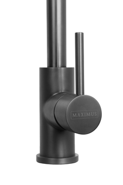 Maximus Stainless Steel Kitchen Faucet  Gun Metal MAX-F002G