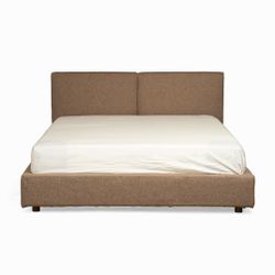 Bric Queen Size Bed Frame Brown