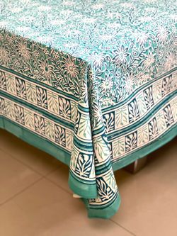 The57.ph Hand Block Print Tablecloth for 8 seater - TC 149