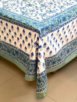 The57.ph Hand Block Print Tablecloth for 8 seater - TC 138