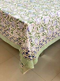 The57.ph Hand Block Print Tablecloth for 6 seater - TC 105