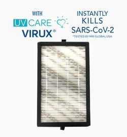 Filter for the UV Care Desk Air Purifier with Medical Grade H13 HEPA Filter and UV Care VIRUX Patented Technology