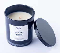 Happy Island Bamboo Musk Soy Candle