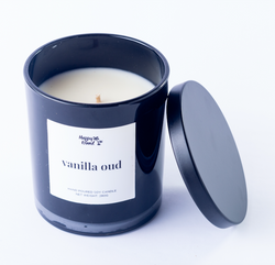 Happy Island Vanilla Oud Soy Candle