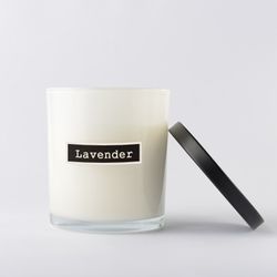 Honey and Wine Lavender Scented Soy Candle