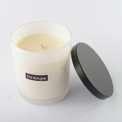Honey and Wine Orange Scented Soy Candle