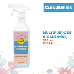Curabliss Multipurpose BioCleaner 500ml Bottle Spray- Floral