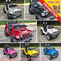 Rechargeable Jeep Rubicon Supercar Ride-on Toy Car