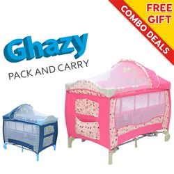 Giant Carrier Ghazy Crib Pack & Carry with Rocking System
