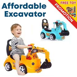 Affordable Backhoe Excavator Manual Twist Car Toy