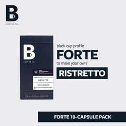 B Coffee Co Forte Ristretto - 10 Capsules