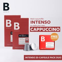 Cappuccino 2 Single pack capsules and Get 1 discovery kit for free
