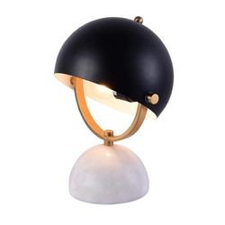 Dalancey Modern Table Lamp with Marble Base