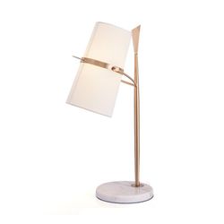 Hudson  Modern Table Lamp with Marble Base