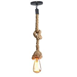 LT-AHM001Z braided wire E27 lamp holder rope light