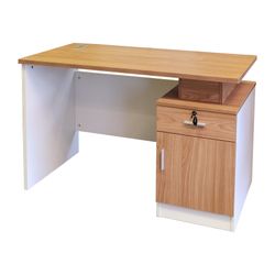 OF-XL1205 wood office computer table with drawer
