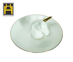 Harmony & Homes Porcelain - Unicorn Jewelry Ring Dish Holder